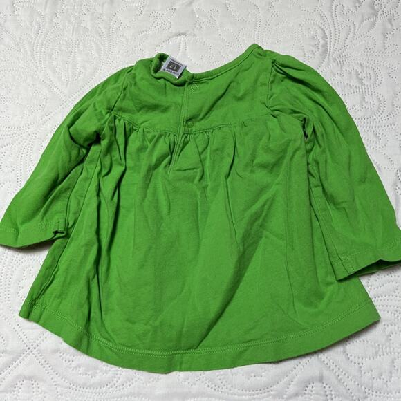 Carter's Long Sleeve Shamrock Shirt Size 12m - Picture 3 of 5